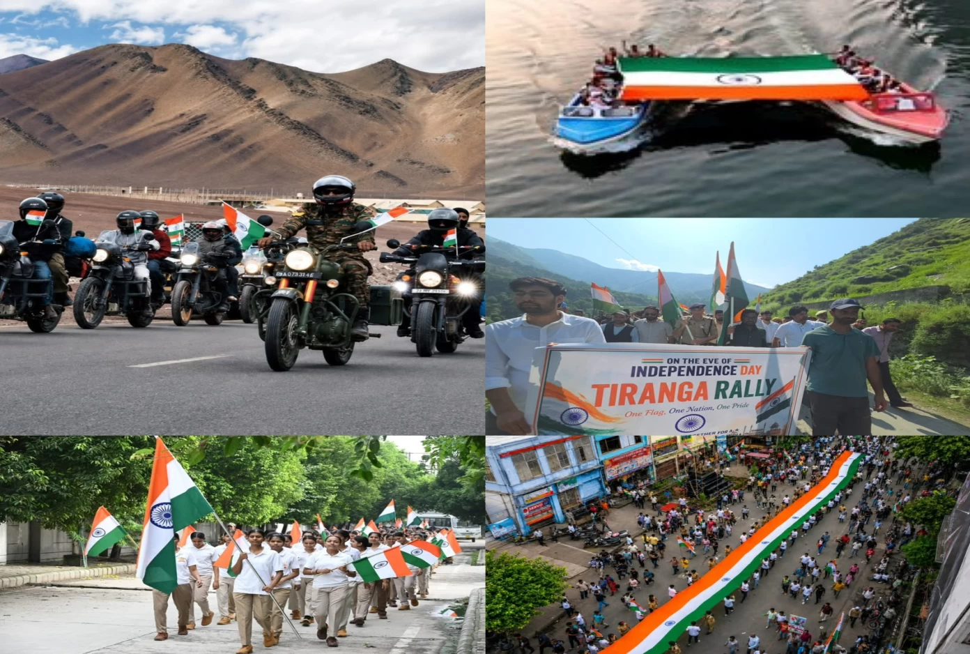 From homes to Himalayas, the Tiranga brings India together